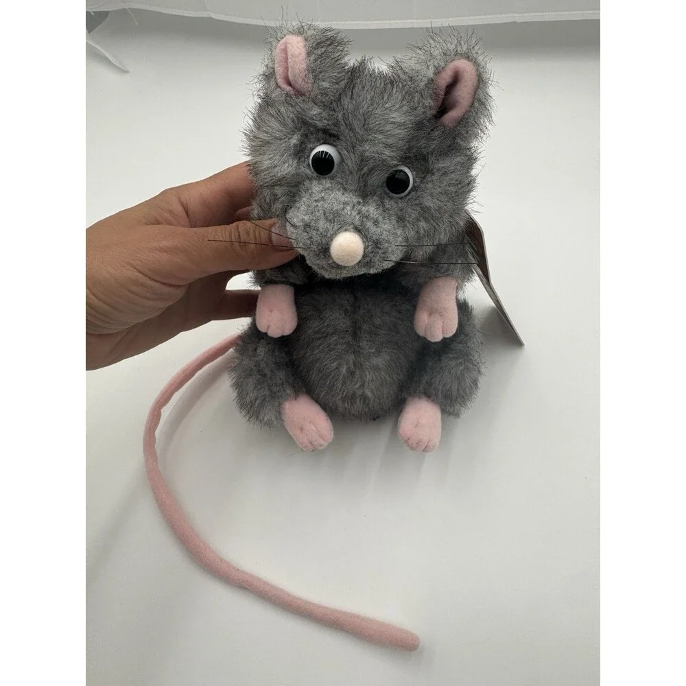 GUND Harry Potter Scabbers Rat Plush 7049 NWT 2000 Warner Bros Vintage